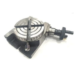 Rotary Table 3″ inch – 75mm Horizontal & Vertical Model- Milling Machine 4 slots