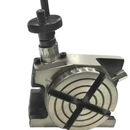 Rotary Table 4″ inch -100 mm Horizontal & Vertical Model- Milling Machine 4 slots