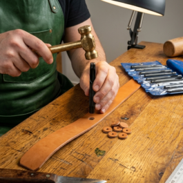 BreCraft®Professional 2mm – 10mm Leather Hole Punch Set.