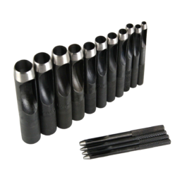 Alloy Steel Leather Hole Punches Imperial Sizes(in inches)