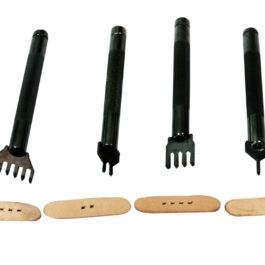 4pc Leather Craft Chisel set(Diamond Hole )