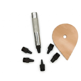 BreCraft™ Interchangeable Leather Hole Punch Kit