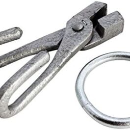 Draw Tongs Ring Wire Pulling Pliers Draw Plate Tool 8″