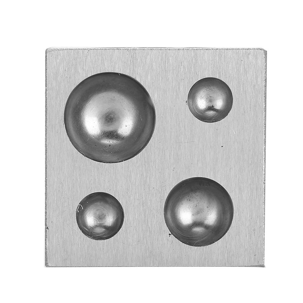 2" Square Punch Steel Dapping Block Forming Doming Cube Jewelry Making Tool - Image 3