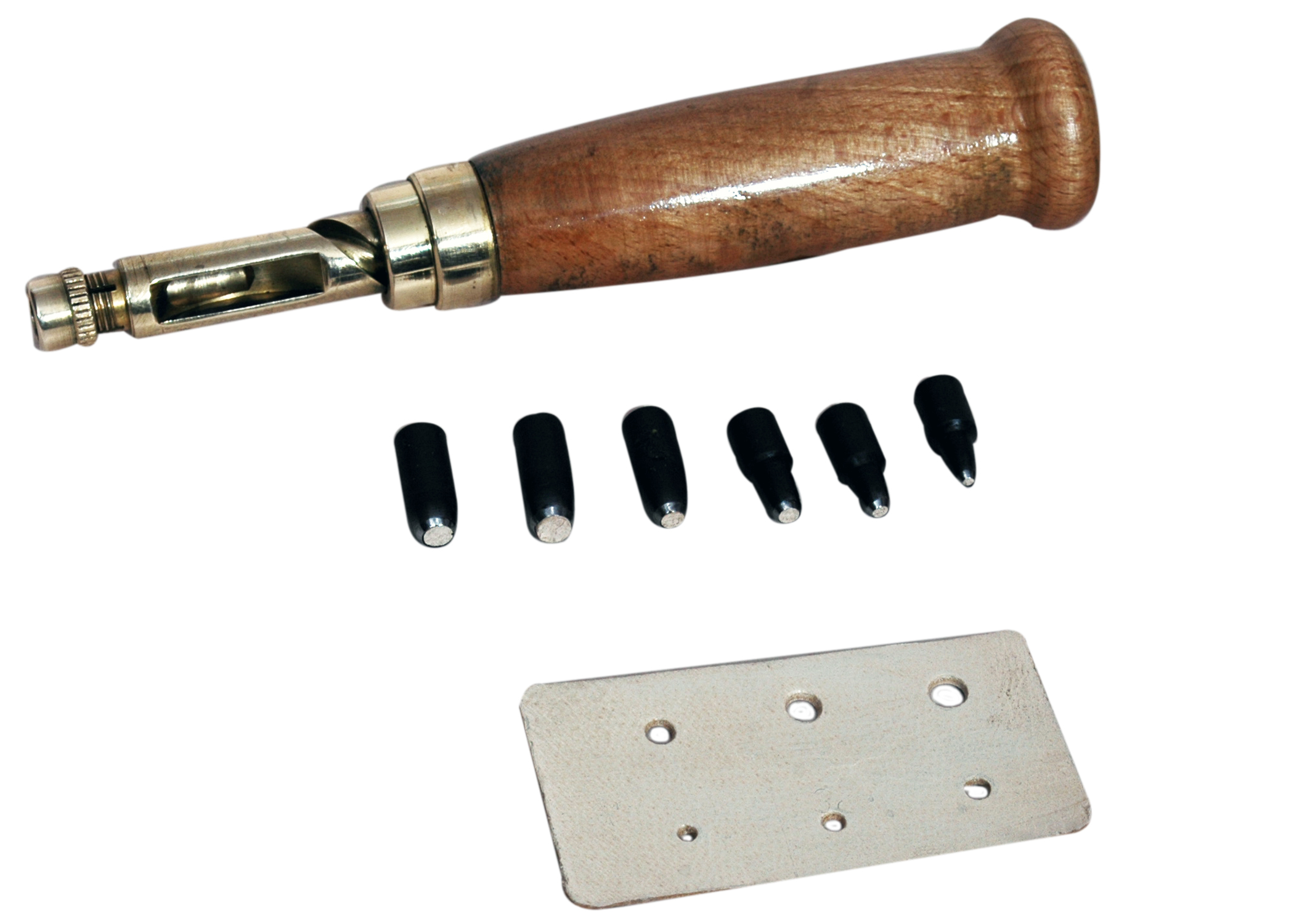 BreCraft®6 in 1 Leather Screw Hole Punch - Breeze tools