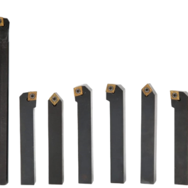 Set of 7Pc CCMT Indexable Lathe Turning Tools Set