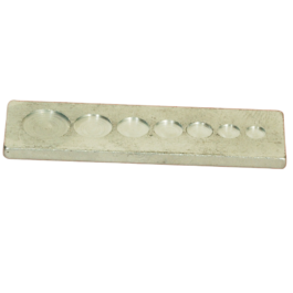 7 in i Steel Anvil For Snaps & Buttons