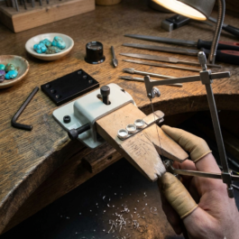 BreCraft®Bench Pin Kit With Metal Holder For Jewelry Work Bench