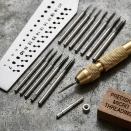 BreCraft™Jeweler’s Screwplate & Tap Set(0.7-2mm)