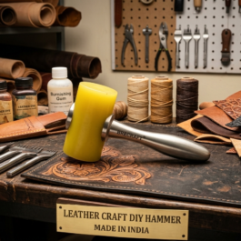 Brecraft®Leather Craft T-Type Handle Carving Hammer