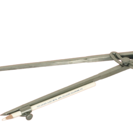 12 inch Compass Scribe Locking Wing Divider Pencil Holder, Drawing Circles