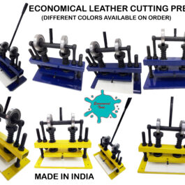 Double Bearing Bench Top Leather Clicker Press