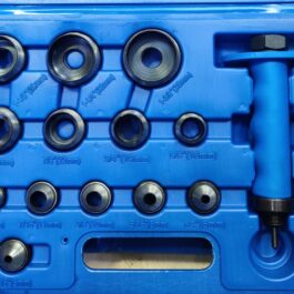 14 PCS Hollow Punch Kit with Pin Point Punch Shaft(5mm-35mm)