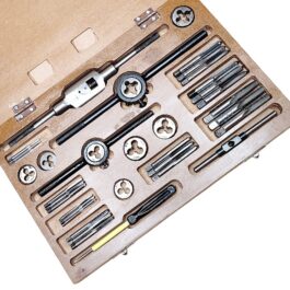 Wooden Boxed Set of Metric TAP AND DIE Set ( 03 MM TO 12 MM)