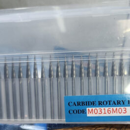 20 pcs 3 MM DIA Shank Tungsten Carbide Rotary Burr Conical Straight