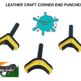 3Pc Leather Craft Corner End Punch