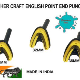 3pc English Point Strap End Punch