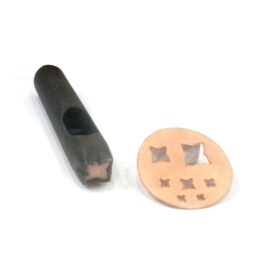 Leather Craft Shape Punch Design Flower