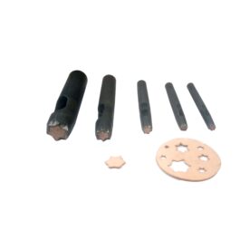 Leather Craft Shape Punch Design Star 6