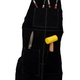 Premium Full-Grain Leather Work Apron – 24″ x 36″ with Pocket