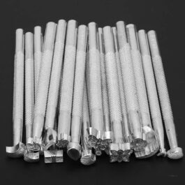 BreCraft™Starter 20 Pcs Leather Stamping Punch Set