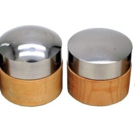 BreCraft® Bench Anvil Set – Full, Medium, Low Dome & Flat Surface Anvils with Wooden Base