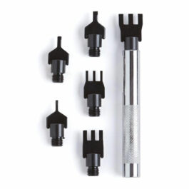 BreCraft­™ Thonging Chisel Set 6 Pieces