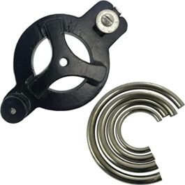 Clock Mainspring Winder With Set of Four Clamp