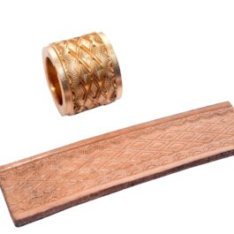 Belt Embossing Roller for Leather Belts Design K-7