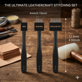 BreCraft®The Ultimate Leather Hole Punch Set (4mm)