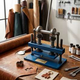 BreCraft®Heavy Duty Double Bearing Leather Cutting Press Large