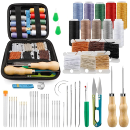 BreCraft®59 Pcs Leather Sewing Kit