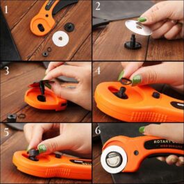 BreCraft®45 mm Rotary Cutter with Push Button