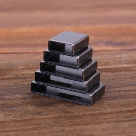 BreCraft™ 5-Piece Steel Rectangular Punch Set for Leather