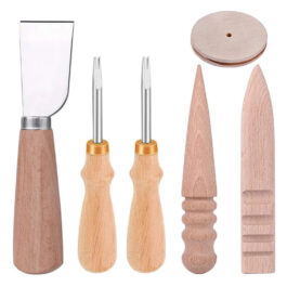BreCraft™ Leather Edge Finishing & Burnishing Tool Set