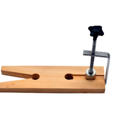 BreCraft™Premium Hardwood Bench Pin with C-Clamp Mount